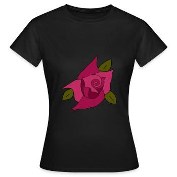 Saint-Valentin, Saint-Valentin, Saint-Valentin - T-shirt Femme - noir - Devant - AI Model Female 172 dark (172cm)