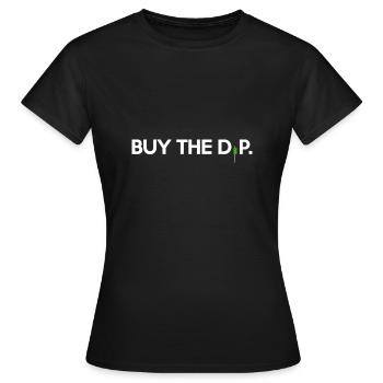 Achetez la trempette - T-shirt Femme - noir - Devant - AI Model Female 172 dark (172cm)