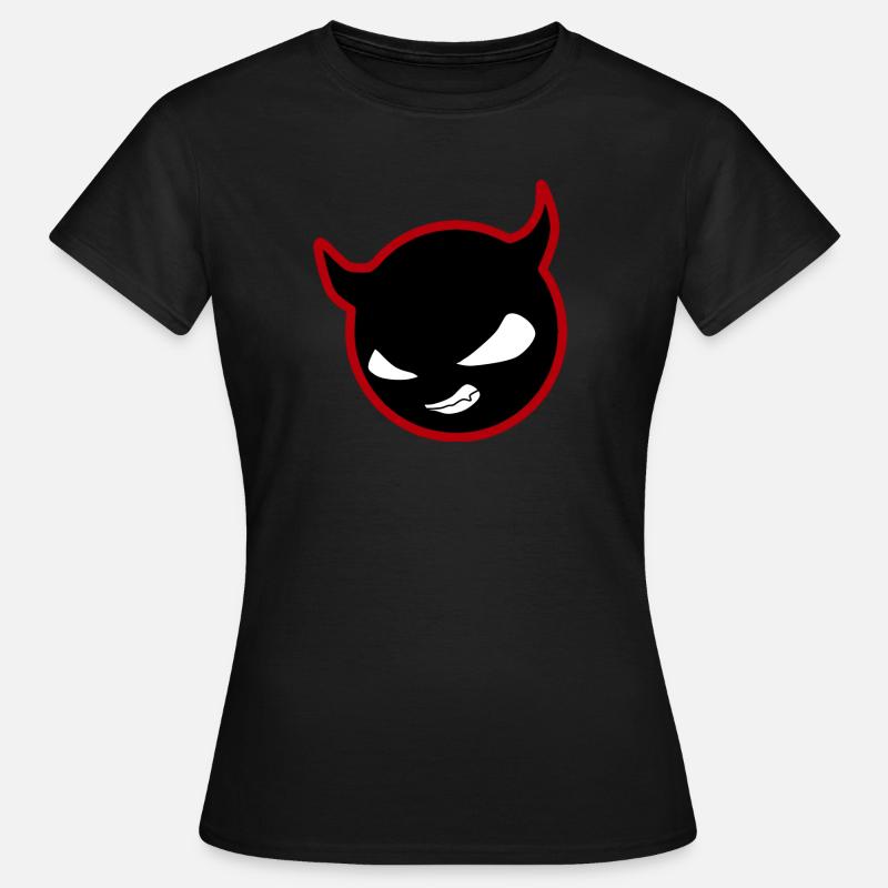 Happy devil - Cool design - Women's T-Shirt - black