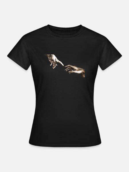 La création d'Adam - T-shirt Femme - noir
