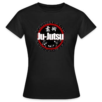 Ju Jutsu - Frauen T-Shirt - Schwarz - Vorne - AI Model Female 172 dark (172cm)