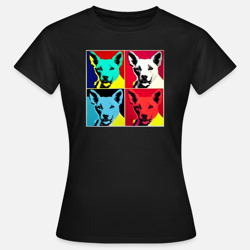 A007 - Frauen T-Shirt - Schwarz