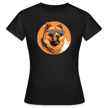 Bouffe - T-shirt Femme - noir - Devant - AI Model Female 172 dark (172cm)