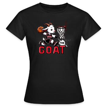 Slam Dunk Goat - Women's T-Shirt - black - Front - AI Model Female 172 dark (172cm)