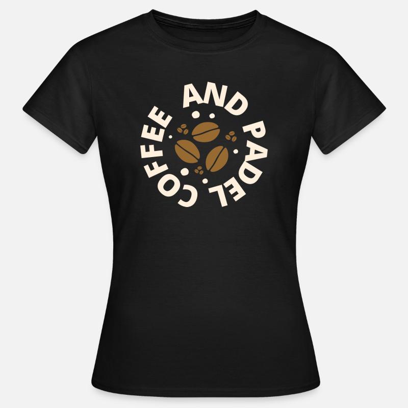 Coffee & Padel - Women's T-Shirt - black