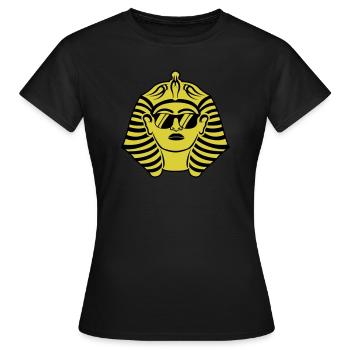 Pharaoh Sunglasses - Women's T-Shirt - black - Front - AI Model Female 172 dark (172cm)