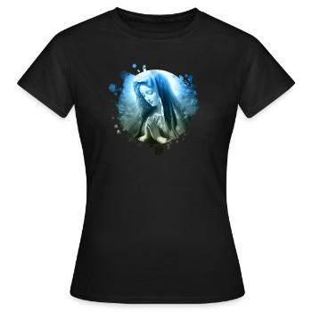 Sainte Marie Marie Vierge Marianne Vierge Marie Sainte - T-shirt Femme - noir - Devant - AI Model Female 172 dark (172cm)