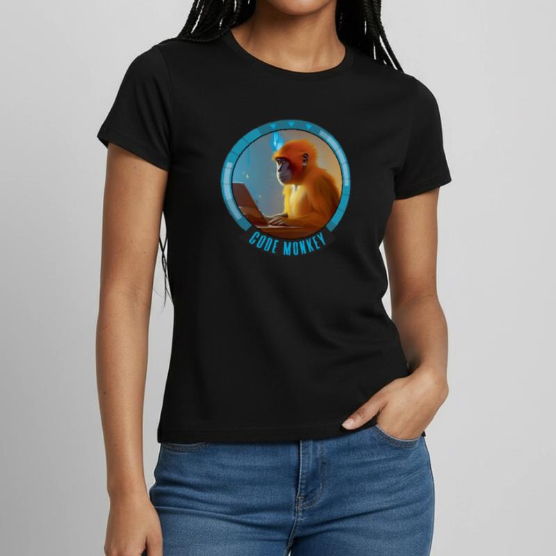Code Monkey - IT - Programmer Women's T-Shirt