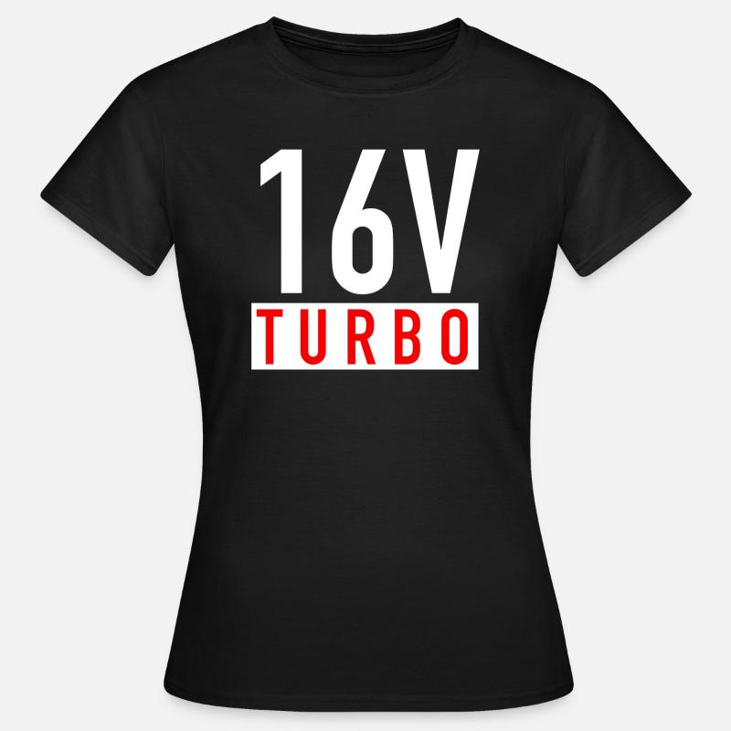 16V Turbo - Women's T-Shirt - black