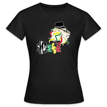 Ska & Reggae - Frauen T-Shirt - Schwarz - Vorne - AI Model Female 172 dark (172cm)