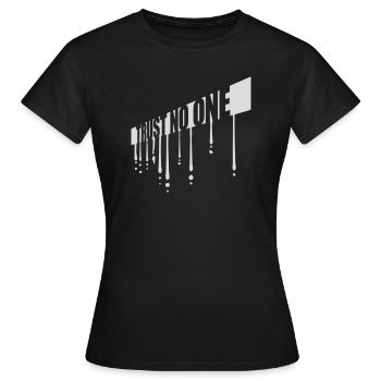 ne faites confiance à personne pour ne citer - T-shirt Femme - noir - Devant - AI Model Female 172 dark (172cm)
