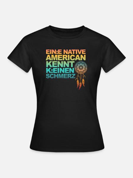 Satirischer Spruch übers Gendern - Frauen T-Shirt - Schwarz