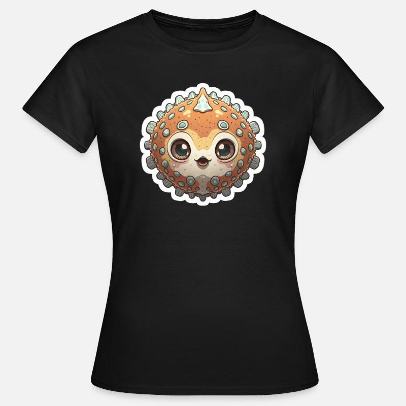 Pufferfish Lover - Women's T-Shirt - black