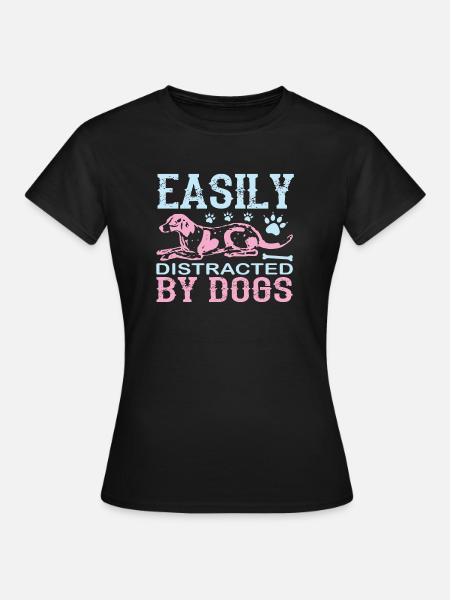 PawPrint Couture - Frauen T-Shirt - Schwarz