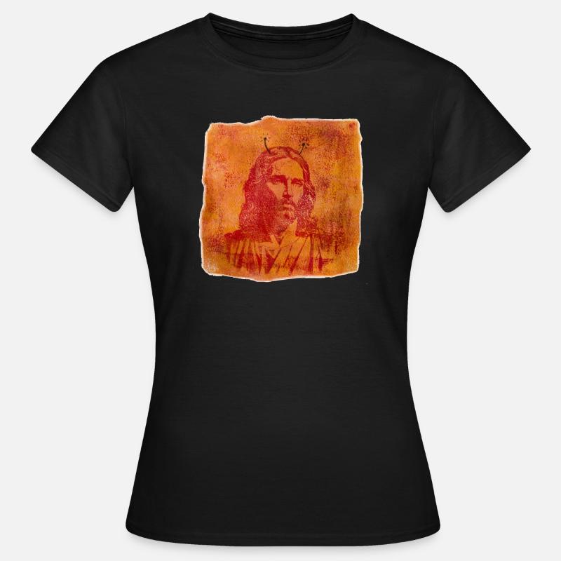 Alien Jesus - Women's T-Shirt - black