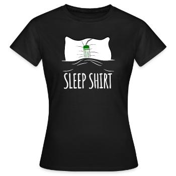 Feux d’artifice Lève-tard - T-shirt Femme - noir - Devant - AI Model Female 172 dark (172cm)