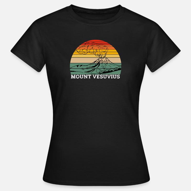 Mount Vesuvius - Women's T-Shirt - black