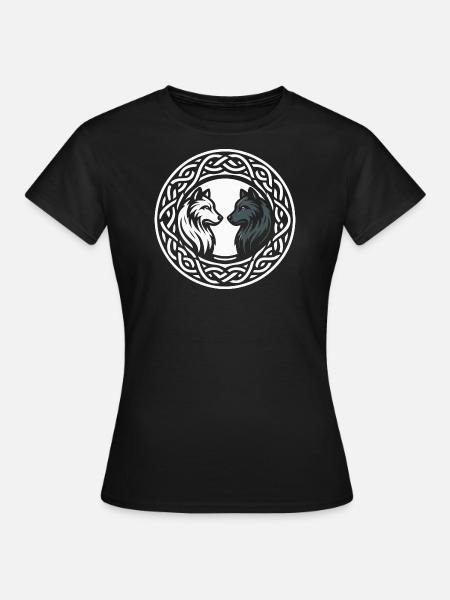 Innere Tiere - Frauen T-Shirt - Schwarz