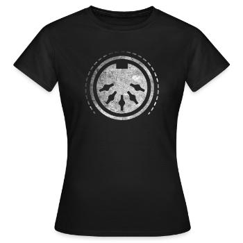 Midi DeeJay Musikproduzent, Musikinstrument - Frauen T-Shirt - Schwarz - Vorne - AI Model Female 172 dark (172cm)