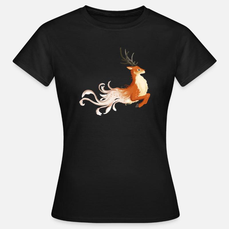 Deer - Women's T-Shirt - black