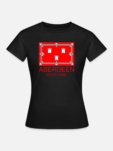 Aberdeen - Frauen T-Shirt - Schwarz