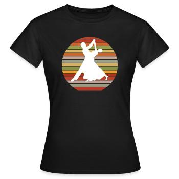 Dancing Dance Music - Frauen T-Shirt - Schwarz - Vorne - AI Model Female 172 dark (172cm)