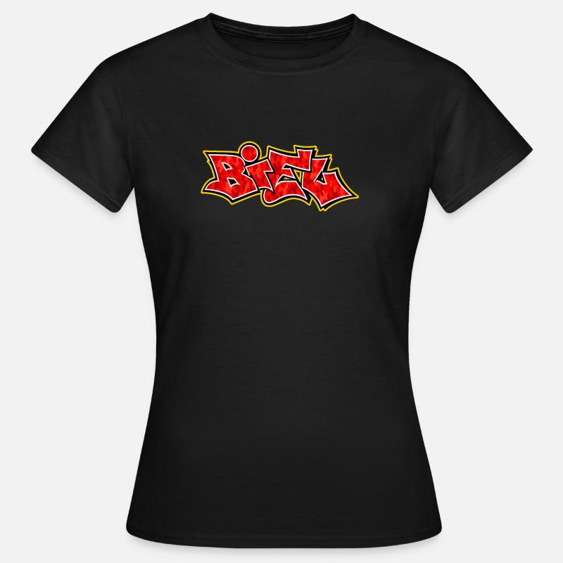 Biel Bienne Graffiti - Women's T-Shirt - black