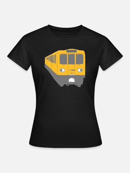 Berlin Train U1 - Frauen T-Shirt - Schwarz