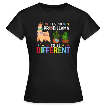 Autistic Autism Autistic Autistic Gift - Women's T-Shirt - black - Front - AI Model Female 172 dark (172cm)