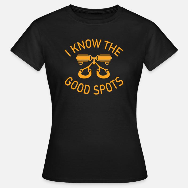 climbing - Women's T-Shirt - black