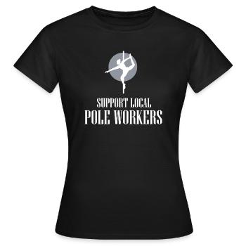 Dancing Dance Music - Frauen T-Shirt - Schwarz - Vorne - AI Model Female 172 dark (172cm)