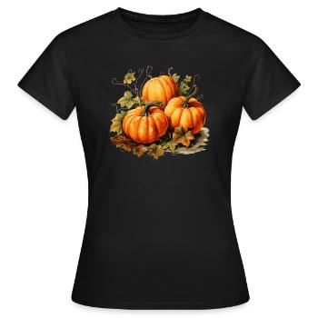 Gourdes - T-shirt Femme - noir - Devant - AI Model Female 172 dark (172cm)