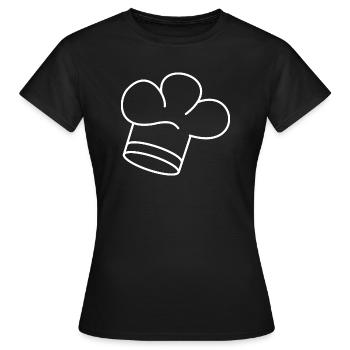 Toque - T-shirt Femme - noir - Devant - AI Model Female 172 dark (172cm)