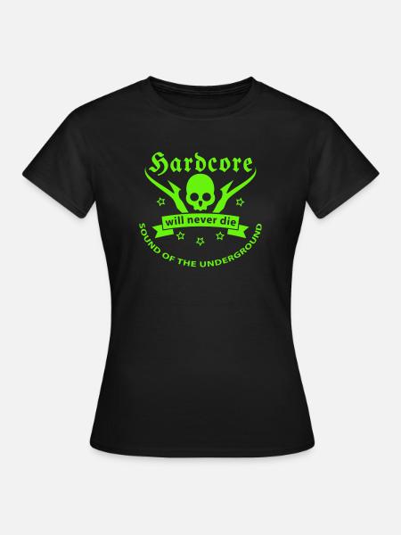techno - T-shirt Femme - noir