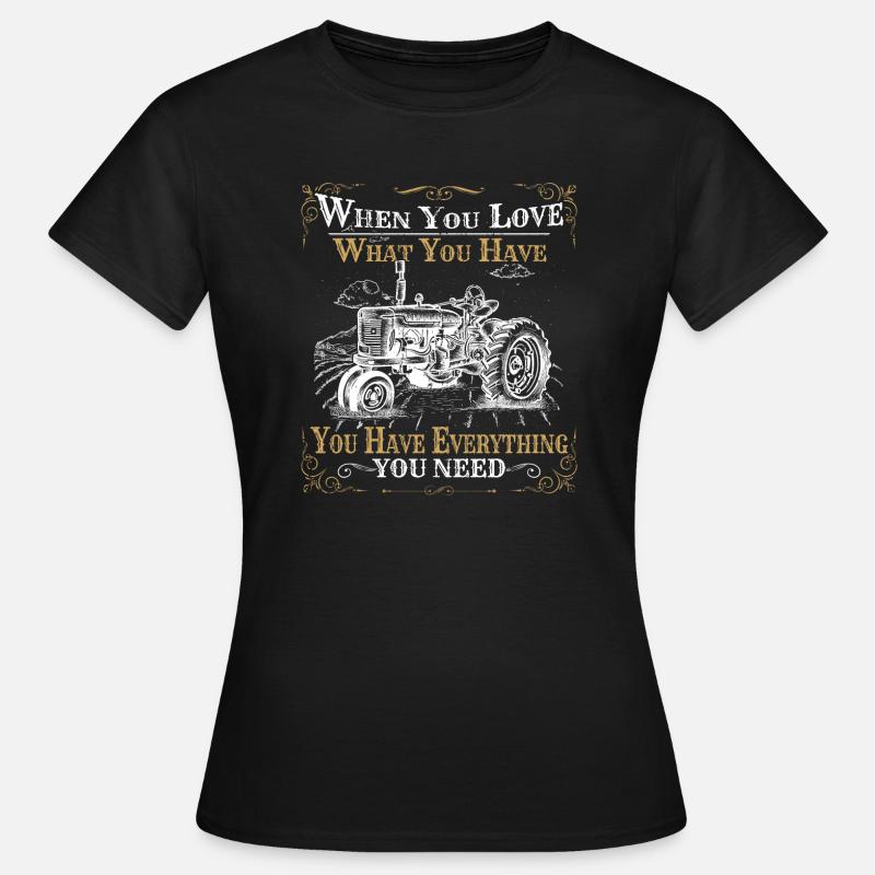 tractor - Women's T-Shirt - black