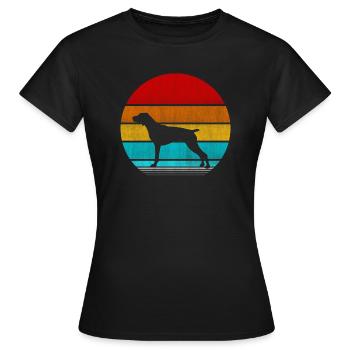 Zeiger - Frauen T-Shirt - Schwarz - Vorne - AI Model Female 172 dark (172cm)