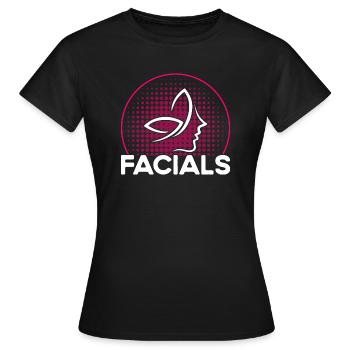 Kosmetiker Maskenbildner Kosmetik Geschenk - Frauen T-Shirt - Schwarz - Vorne - AI Model Female 172 dark (172cm)
