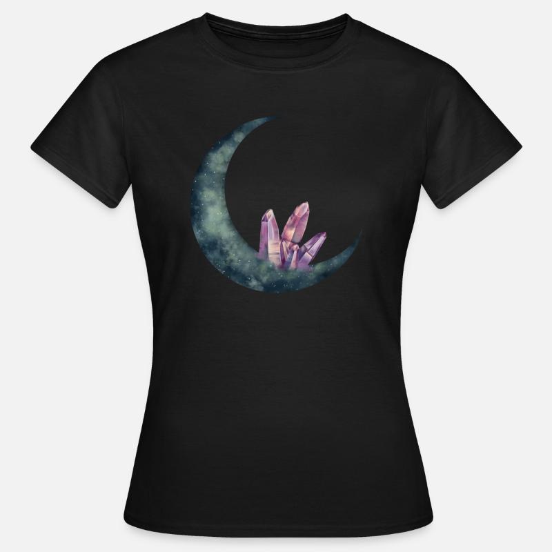 Crystal moon - Women's T-Shirt - black