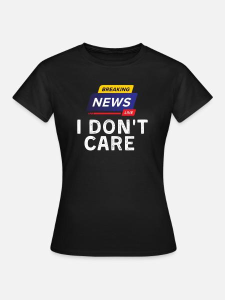 Breaking News - Women's T-Shirt - black