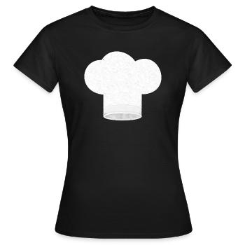 Toque - T-shirt Femme - noir - Devant - AI Model Female 172 dark (172cm)