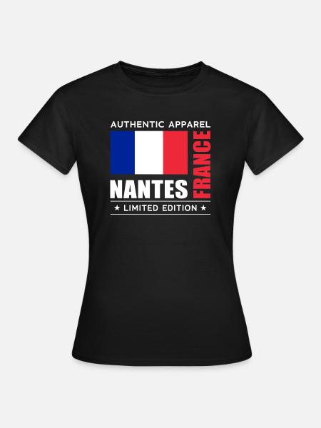 Nantes - Frauen T-Shirt - Schwarz