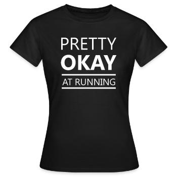 Fußball Football - T-shirt Femme - noir - Devant - AI Model Female 172 dark (172cm)