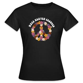 Église Religion Catholique Catholique Jésus-Christ - T-shirt Femme - noir - Devant - AI Model Female 172 dark (172cm)