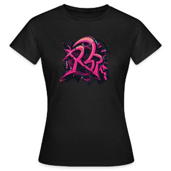 Jakobsstraßen - Frauen T-Shirt - Schwarz - Vorne - AI Model Female 172 dark (172cm)