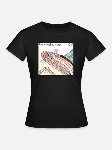 Wirrwarr 33 - Frauen T-Shirt - Schwarz