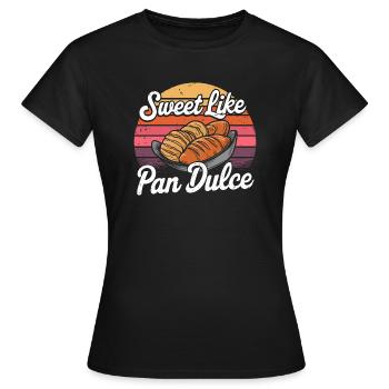 Süß wie mexikanisches Gebäck - Frauen T-Shirt - Schwarz - Vorne - AI Model Female 172 dark (172cm)