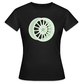 Bord - T-shirt Femme - noir - Devant - AI Model Female 172 dark (172cm)