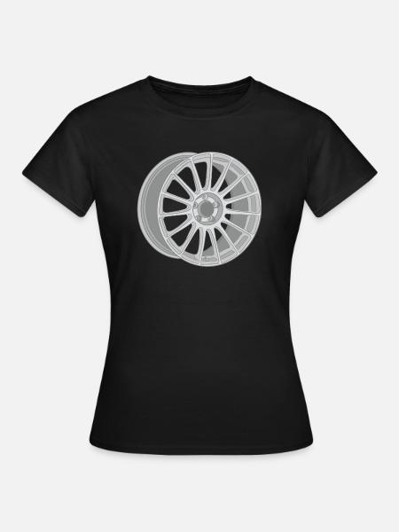 Felge - Frauen T-Shirt - Schwarz