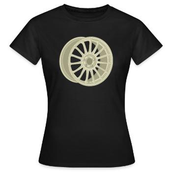 Bord - T-shirt Femme - noir - Devant - AI Model Female 172 dark (172cm)