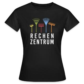 Rechenzentrum IT EDV Nerd Computer Shirt Geschenk - Frauen T-Shirt - Schwarz - Vorne - AI Model Female 172 dark (172cm)